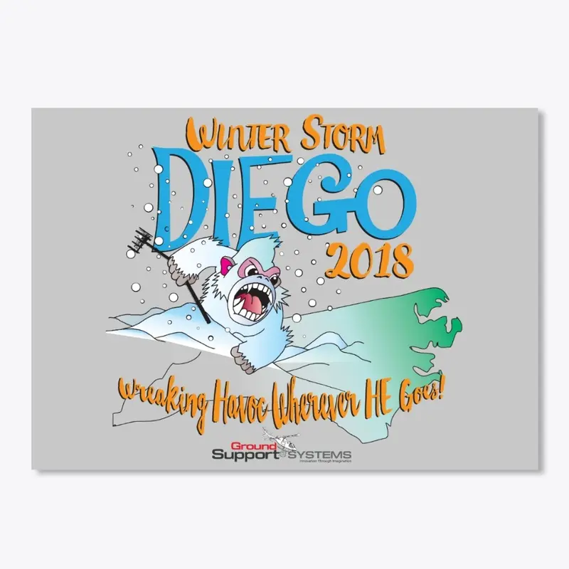 Winter Storm DIEGO 2018