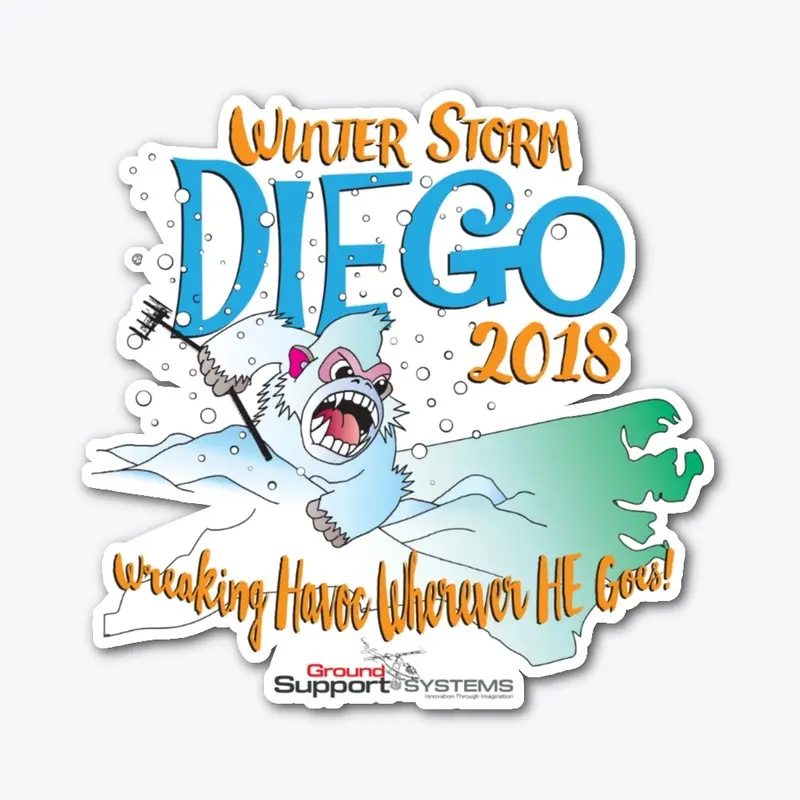 Winter Storm DIEGO 2018